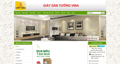 Desktop Screenshot of giaydantuongvina.com
